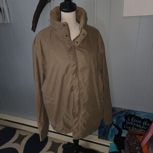 Nautica Men's Khaki Lightweight Jacket